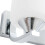 (Double head with pull switch) Double Head Glass Wall Light Lamp +Free LED Bulb 5