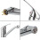 Waterfall Single Lever Swivel Spout Modern Kitchen Sink Basin Mixer Tap 11