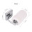 (Double head with pull switch) Double Head Glass Wall Light Lamp +Free LED Bulb 3