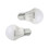 (Double head with pull switch) Double Head Glass Wall Light Lamp +Free LED Bulb 7