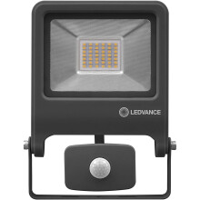 (With Sensor | 30W) Ledvance Endura Flood Light | Dark Grey