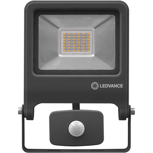 (With Sensor | 30W) Ledvance Endura Flood Light | Dark Grey