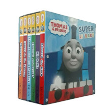 Thomas Tank Engine 6 Book Box Set Kids Young Children Nursery Mini Board New