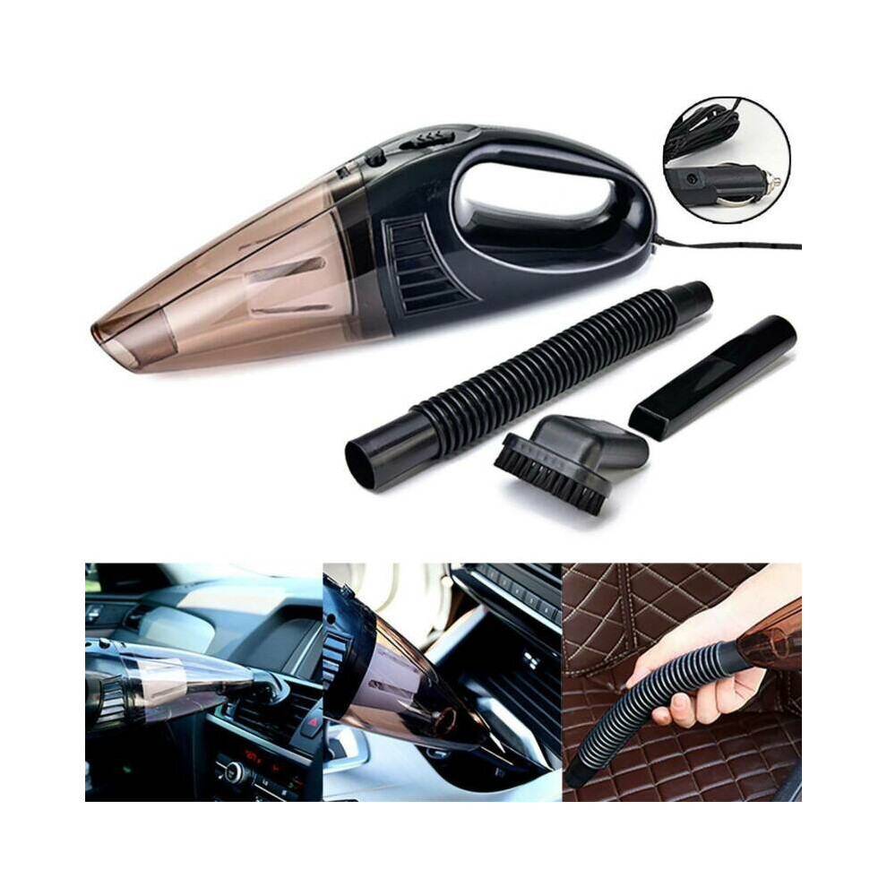 12V Hand Held Car Vacuum Cleaner Hoover Home Wet & Dry Van Portable Vaccum