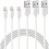 (1m) Lightning to USB Fast Charging Cable iPhone 7 8 XR 11 12 Pro Max Charger Cable - White 1