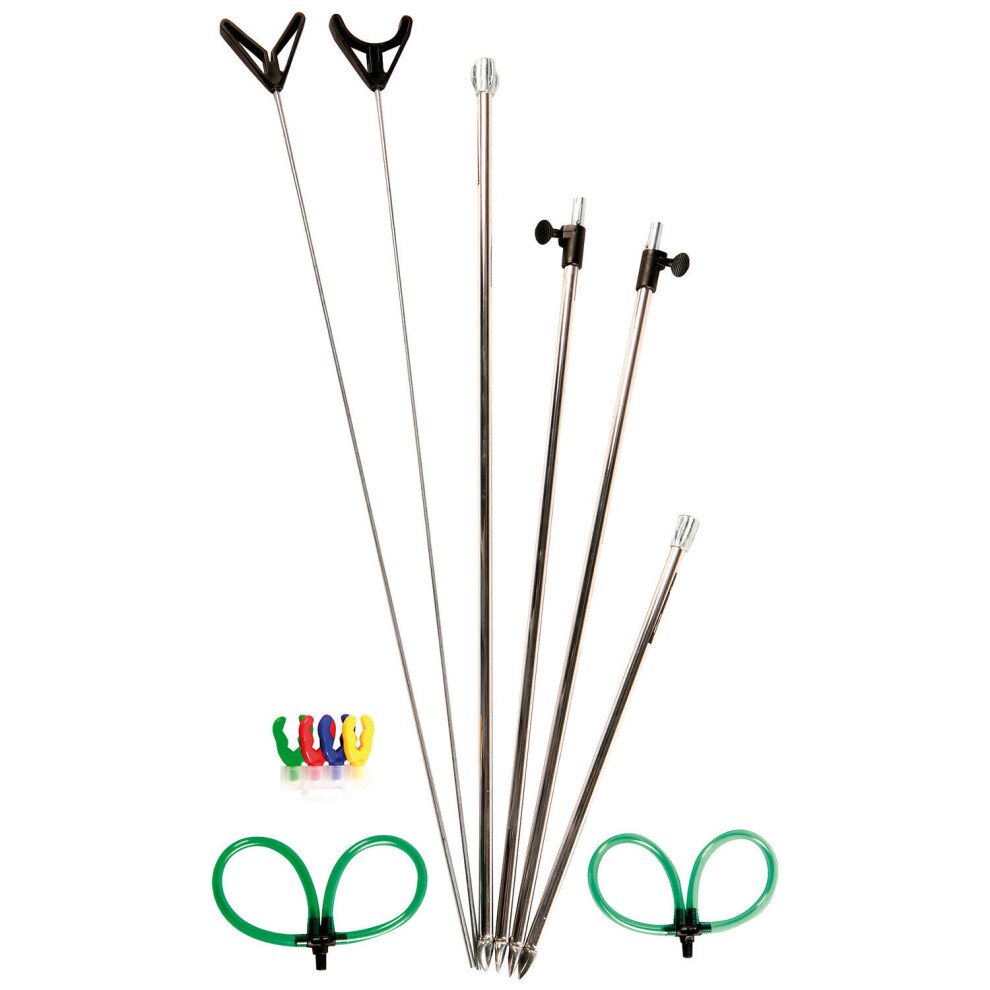 Shakespeare Bankstick Selection and Rod Rest Heads 1 Pack