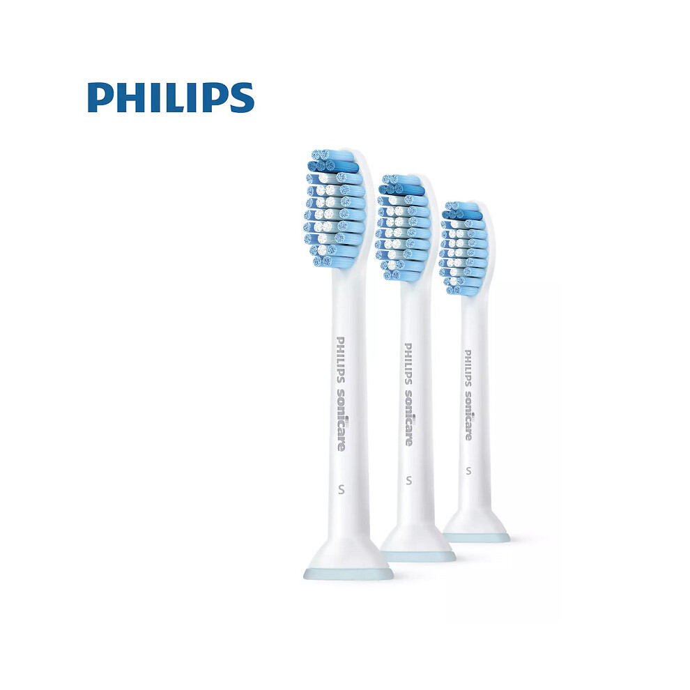 Philips-HX6053 x3 Sonicare S Sensitive Standard sonic toothbrush heads