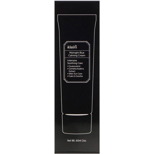 Dear, Klairs, Midnight Blue Καλμίζοντας Κρέμα, 2 oz (60 ml) 1