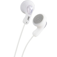 (White) JVC HAF14 Gumy In-Ear Wired Headphones 3.5mm Jack