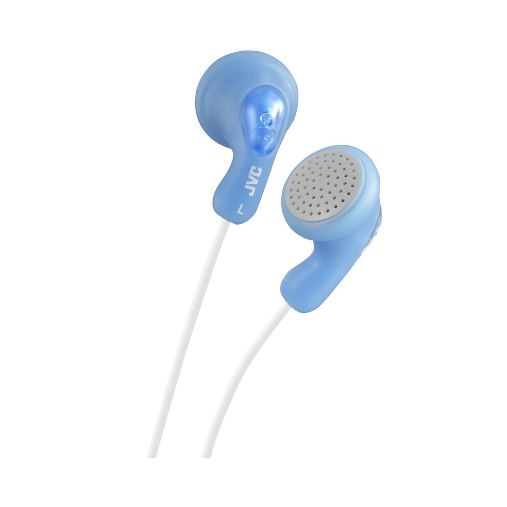 Jvc (Blue) Haf14 Gumy In-Ear Wired Headphones 3.5Mm Jack Blue