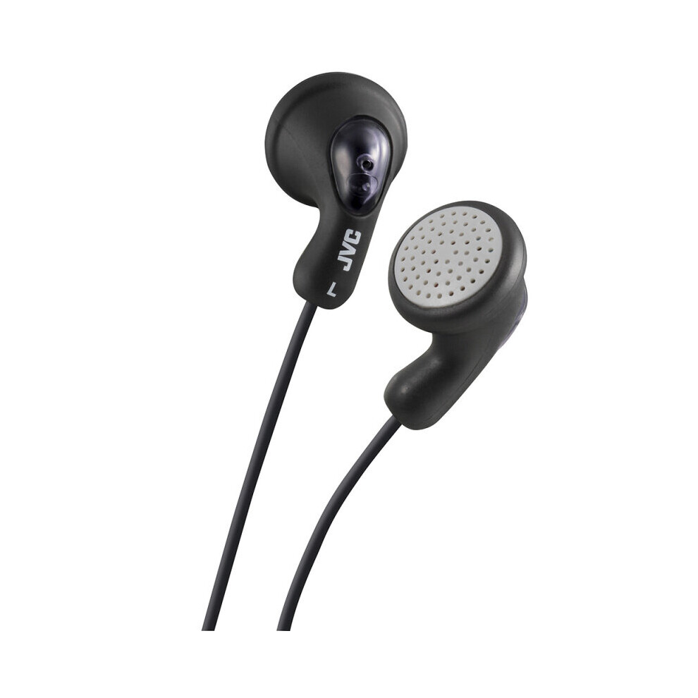 Jvc (Black) Haf14 Gumy In-Ear Wired Headphones 3.5Mm Jack Black