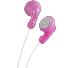 (Pink) JVC HAF14 Gumy In-Ear Wired Headphones 3.5mm Jack