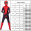 Kid Boy Spider-Man Far From Home Spiderman Zentai Party Cosplay Costume Clothes 4