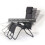 Sun Lounger Zero Gravity Chair Foldable with Cup Holder & Head Cushion 6