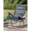 Sun Lounger Zero Gravity Chair Foldable with Cup Holder & Head Cushion 4