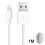 Replacement 1m Apple Lightning to USB Cable - Sync & Charge for iPhone, iPad, iPod, AirPods (White) 2