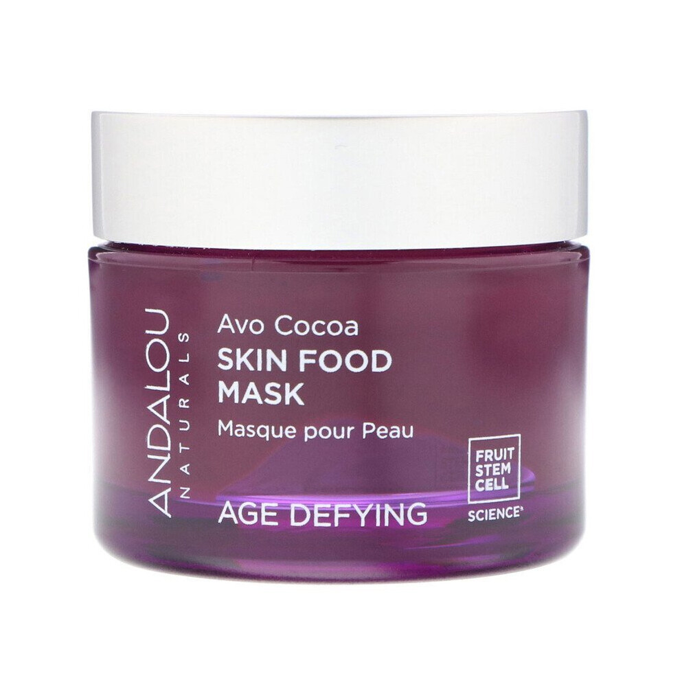 Andalou Naturals , Skin Food Beauty Mask, Avo Cocoa, Age Defying, 50G