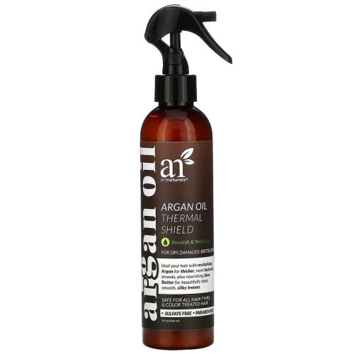 artnaturals, Ulei de Argan Shield Termic, 8 oz (236,5 ml)