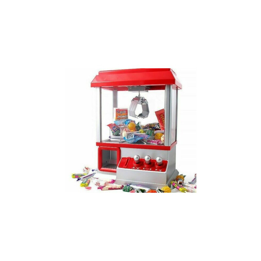 CANDY GRABBER MACHINE TOY CLAW GAME KIDS FUN CRANE SWEET GADGET ARCADE