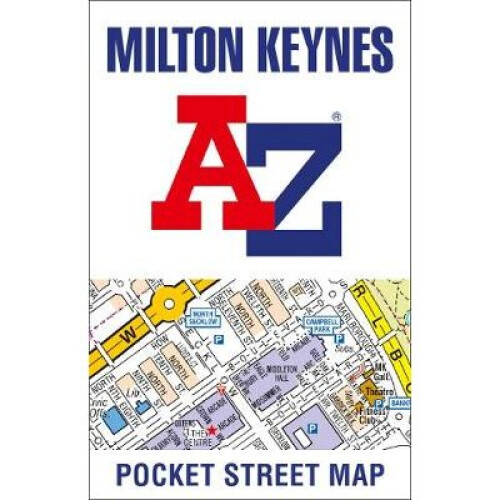 Milton Keynes A-Z Pocket Street Map