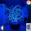 Manga Fairy Tail Group Night Light LED Touch Sensor light 2
