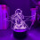 Anime Attack on Titan 3d Lamp Levi Ackerman light Bedroom 6