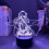 Anime Attack on Titan 3d Lamp Levi Ackerman light Bedroom 5