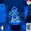 Anime Attack on Titan 3d Lamp Levi Ackerman light Bedroom 3