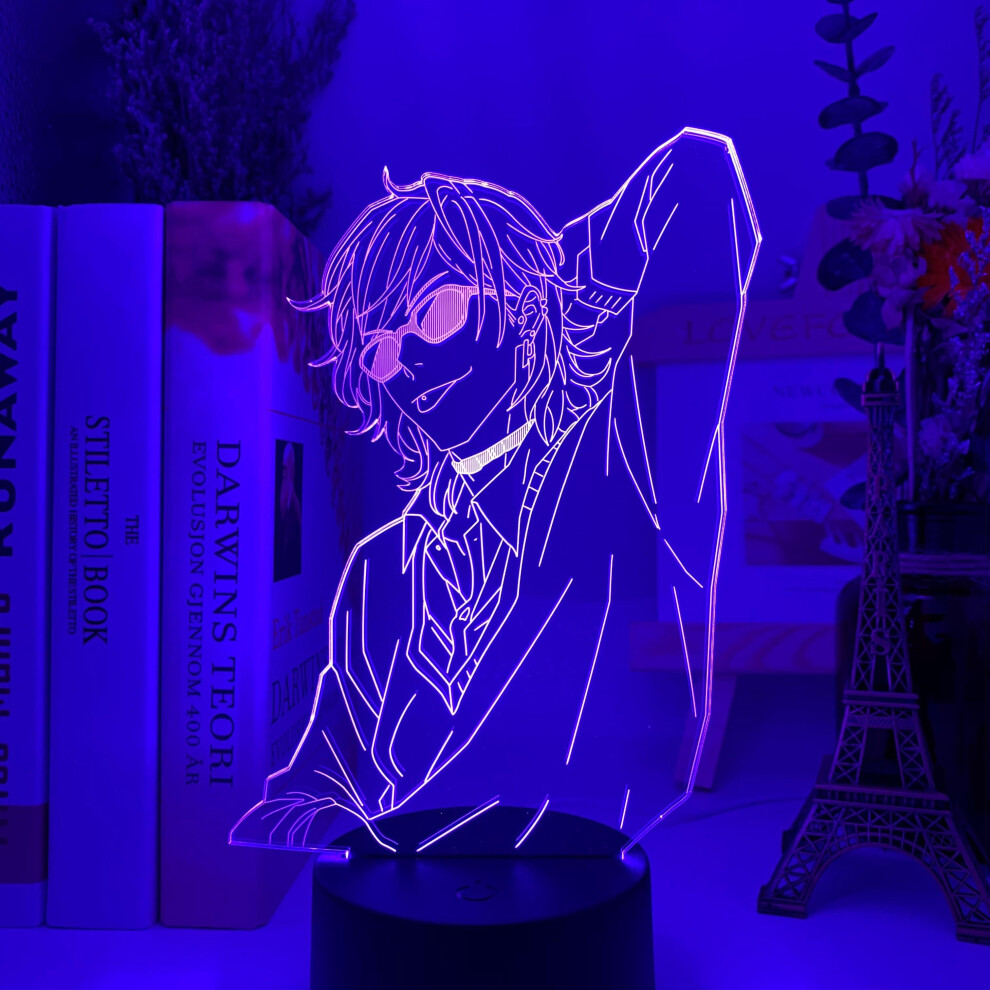 3D Lamp BL Anime Yarichin Bitch Club Yuri Ayato Light lamp on OnBuy