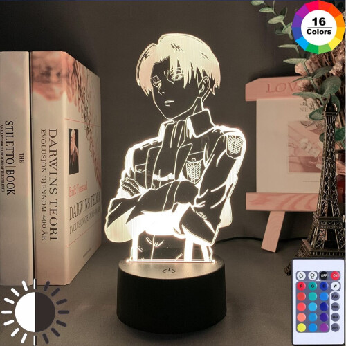 (DMD-8013) Table Lamp Anime Attack on Titan Home Room Decor Light Cool 2