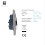 Trendi Switch Trendi 2 Gang Artistic Modern Glossy 13 Amp Switched  Plug Socket Light Grey (3 Pack) 4