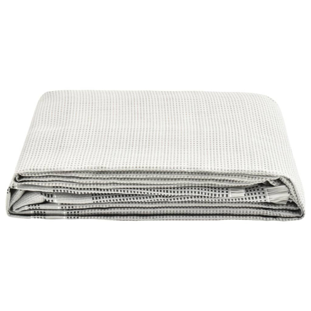 vidaXL Tent Carpet 300x250 cm Grey Patio Outdoor Camping Rug Mat Groundsheet