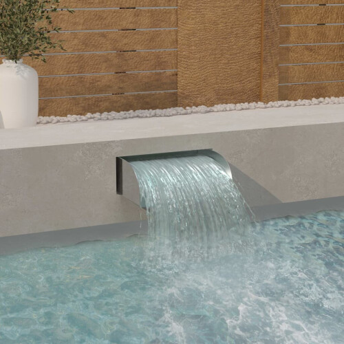 VidaXL vidaXL Wasserfall 45x34x14 cm Edelstahl 304