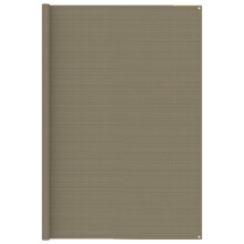 vidaXL Tent Carpet 250x250 cm Taupe Patio Outdoor Camping Rug Groundsheet
