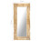 VidaXL vidaXL Mirror Solid Mango Wood Wooden Makeup Wall-mounted Mirror Home Decor 6