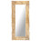 VidaXL vidaXL Mirror Solid Mango Wood Wooden Makeup Wall-mounted Mirror Home Decor 1
