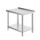 Living And Home (900*600*800mm) Stainless Steel Commercial Catering Table Work Bench Kitchen Worktop Table 2