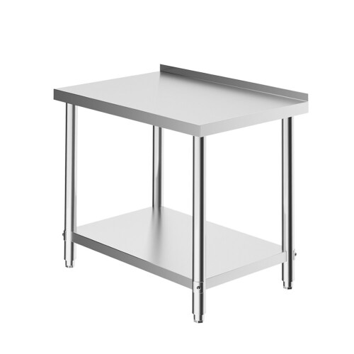 Living And Home (900*600*800mm) Stainless Steel Commercial Catering Table Work Bench Kitchen Worktop Table 1