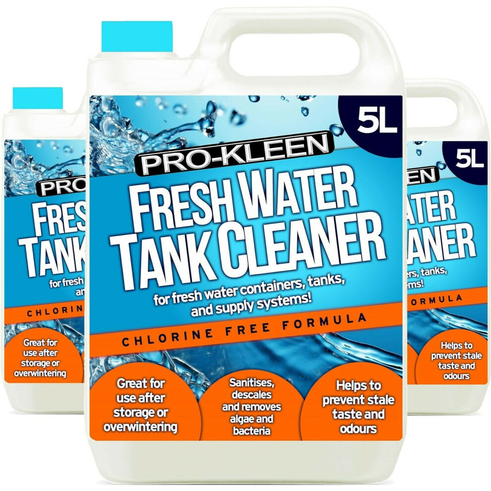 (15L) Pro-Kleen Fresh Water Tank Cleaner for Motorhomes