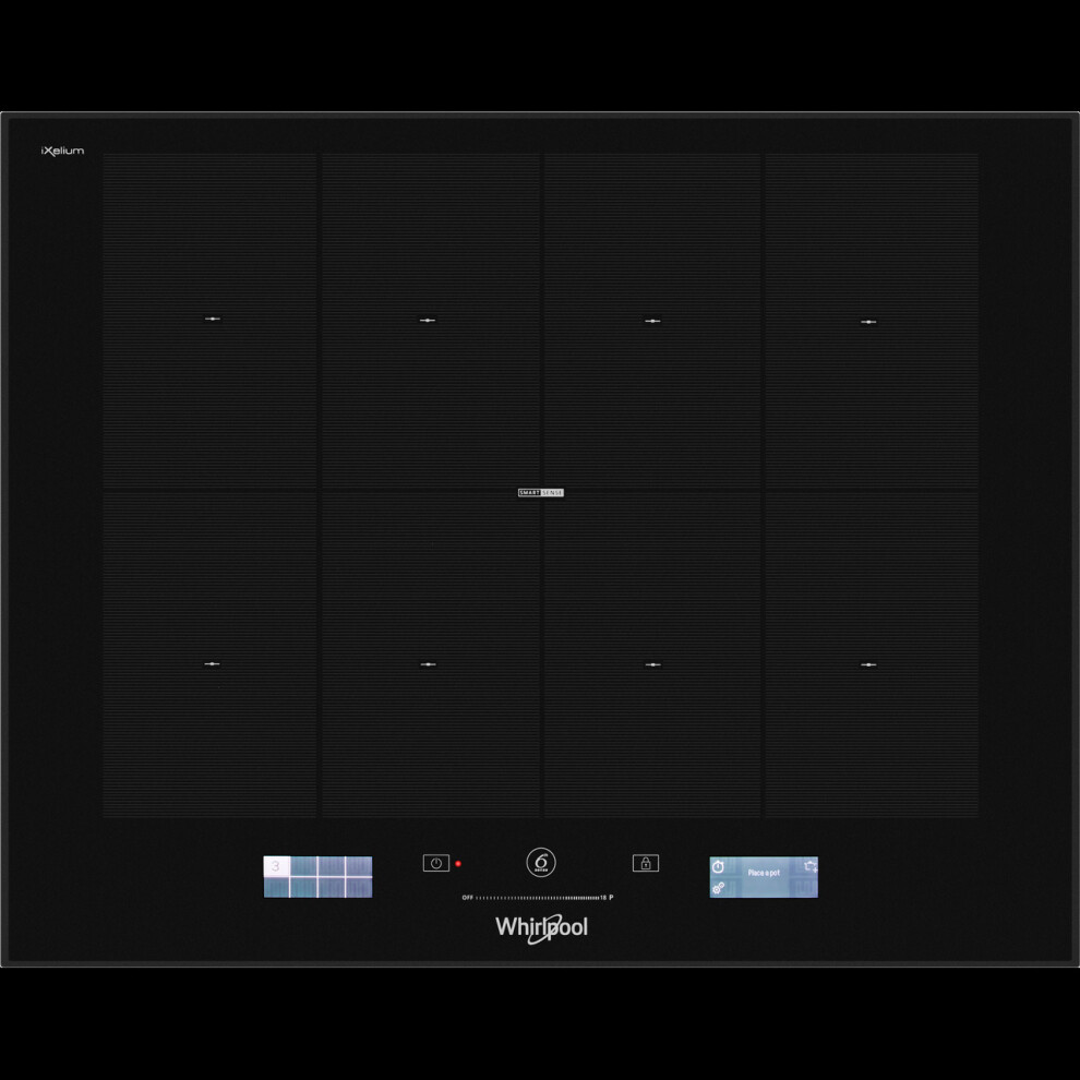 Whirlpool SMP658C/BT/IXL 65cm Induction Hob - Black