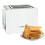 Bosch Bosch Sky TAT7201GB 2 Slice Toaster - White 7