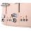 De'Longhi De'Longhi Argento Flora CT04.AZ 4 Slice Toaster - Agave Blue 7