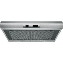 Hotpoint PSLMO65FLSX Built In 60cm 3 Speeds D Visor Cooker Hood Stainless Steel