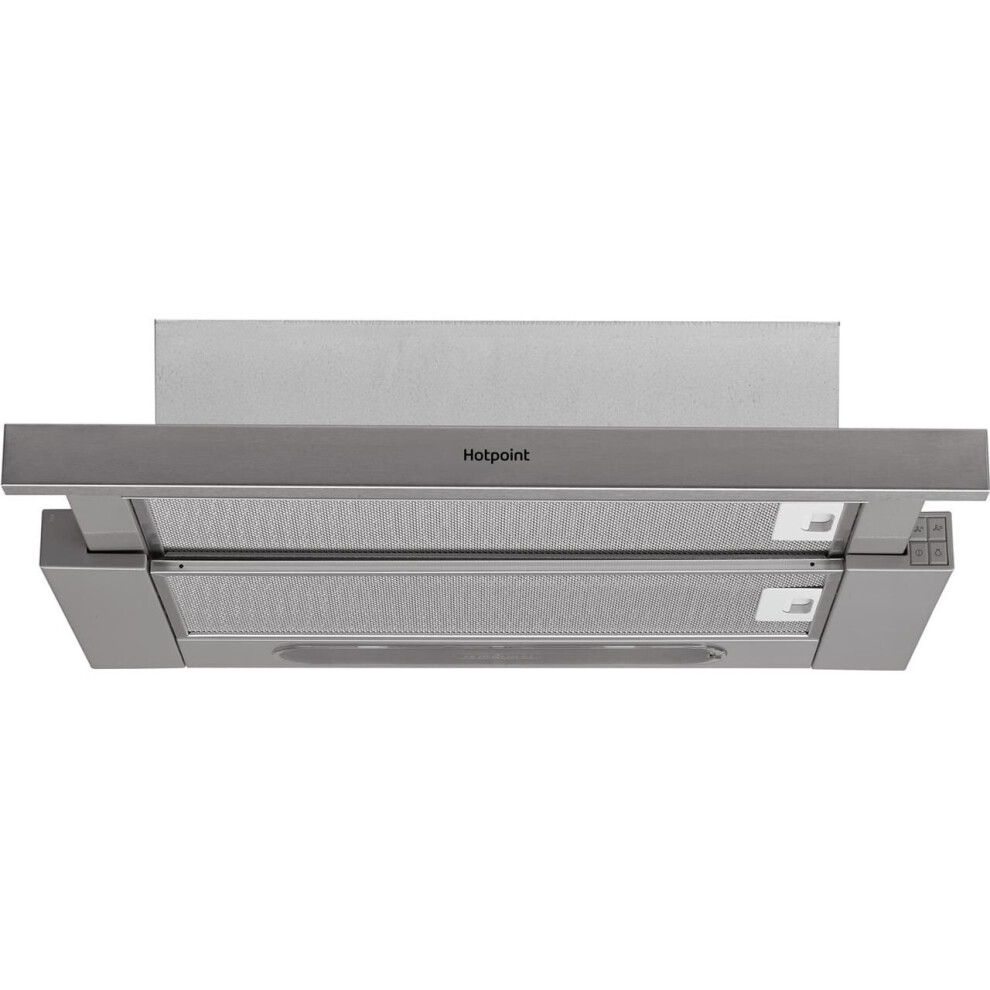Hotpoint Hsfx.1/1 Built In 60Cm 3 Speeds D Integrated Cooker Hood Stainless