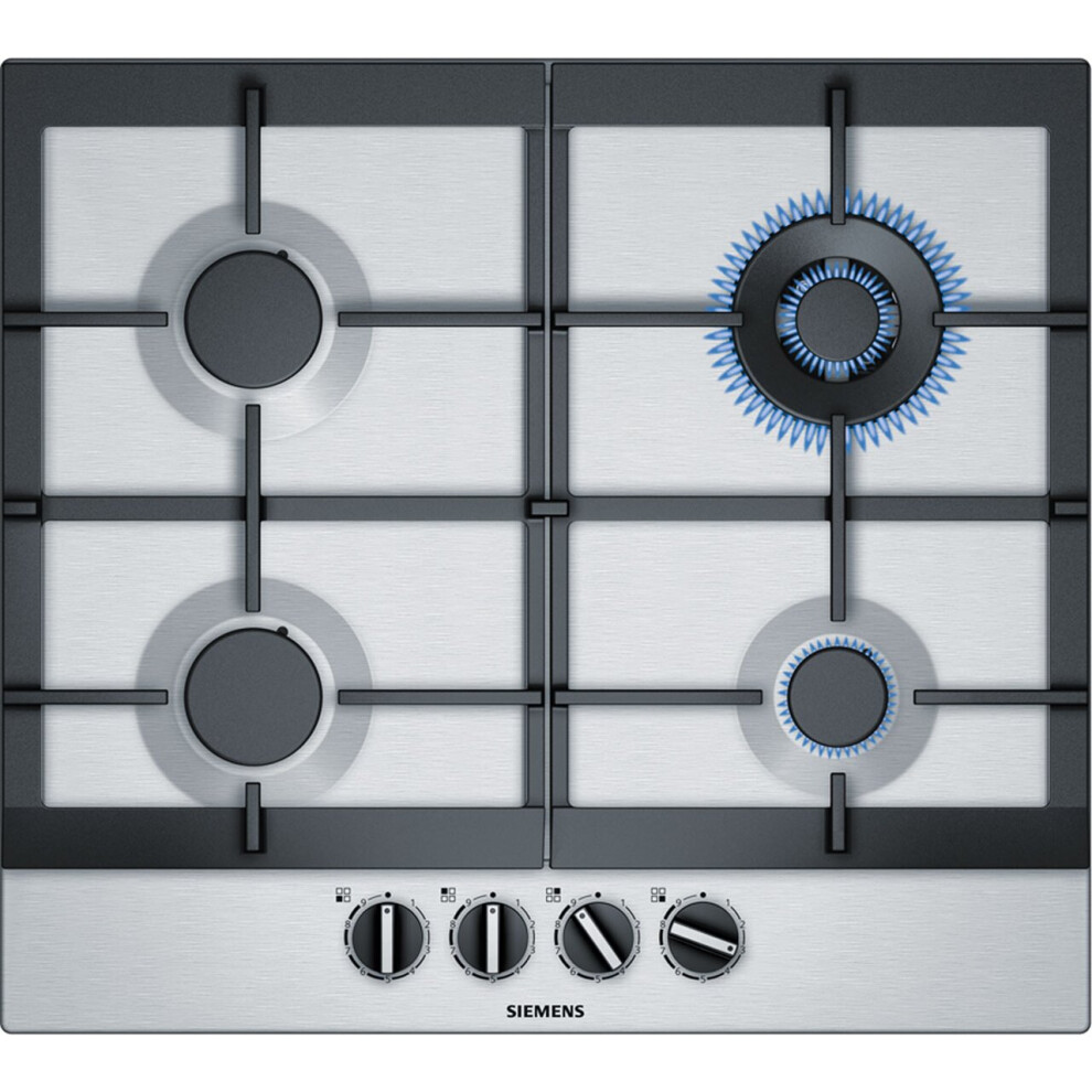 Siemens IQ-500 EC6A5HC90 58cm Gas Hob - Stainless Steel