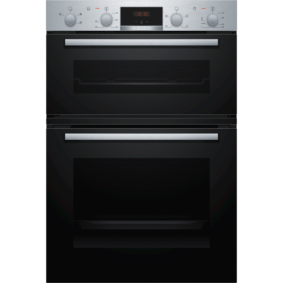 Bosch Serie 2 MHA133BR0B Built In Double Oven - Stainless Steel
