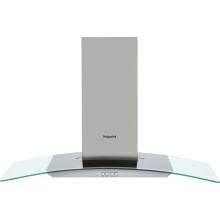 Hotpoint PHGC9.4FLMX 90 cm Chimney Cooker Hood - Stainless Steel