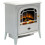 Dimplex Dimplex Courchevel CVL20E Log Effect Electric Stove With Remote Control - White 5
