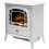 Dimplex Dimplex Courchevel CVL20E Log Effect Electric Stove With Remote Control - White 4