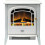 Dimplex Dimplex Courchevel CVL20E Log Effect Electric Stove With Remote Control - White 2